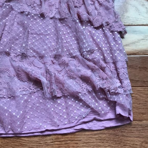 Pink lace tank top - Picture 6 of 15